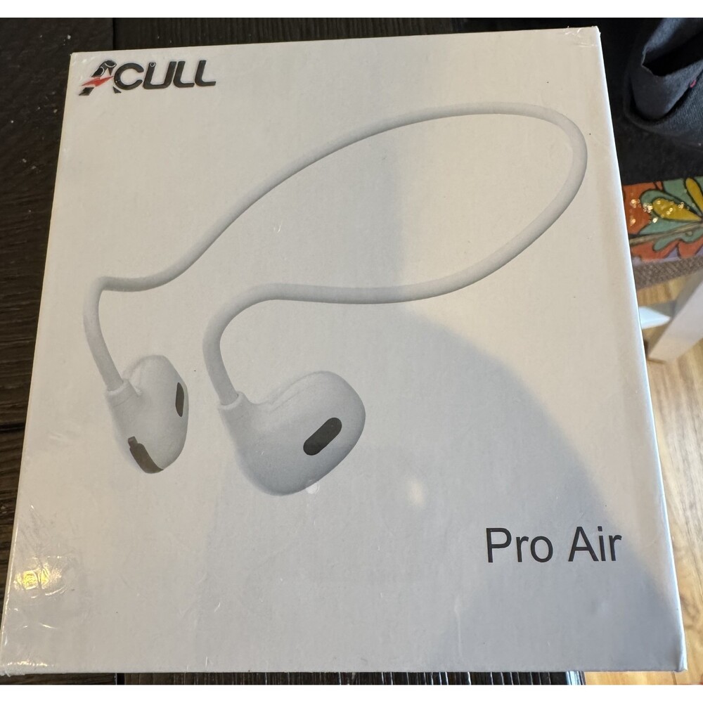Acull Pro Air Wireless Bluetooh Headphones White New